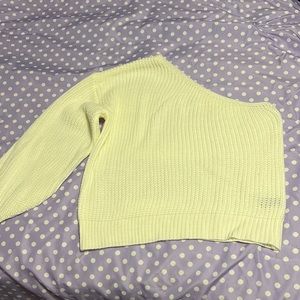 Women’s off the shoulder sweater